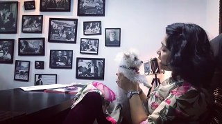 Charmi kaur Playing with her dogs unseen Personal videos