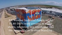 All Weather Insulated Panels on The Wonderful Co. warehouse, Delano, CA