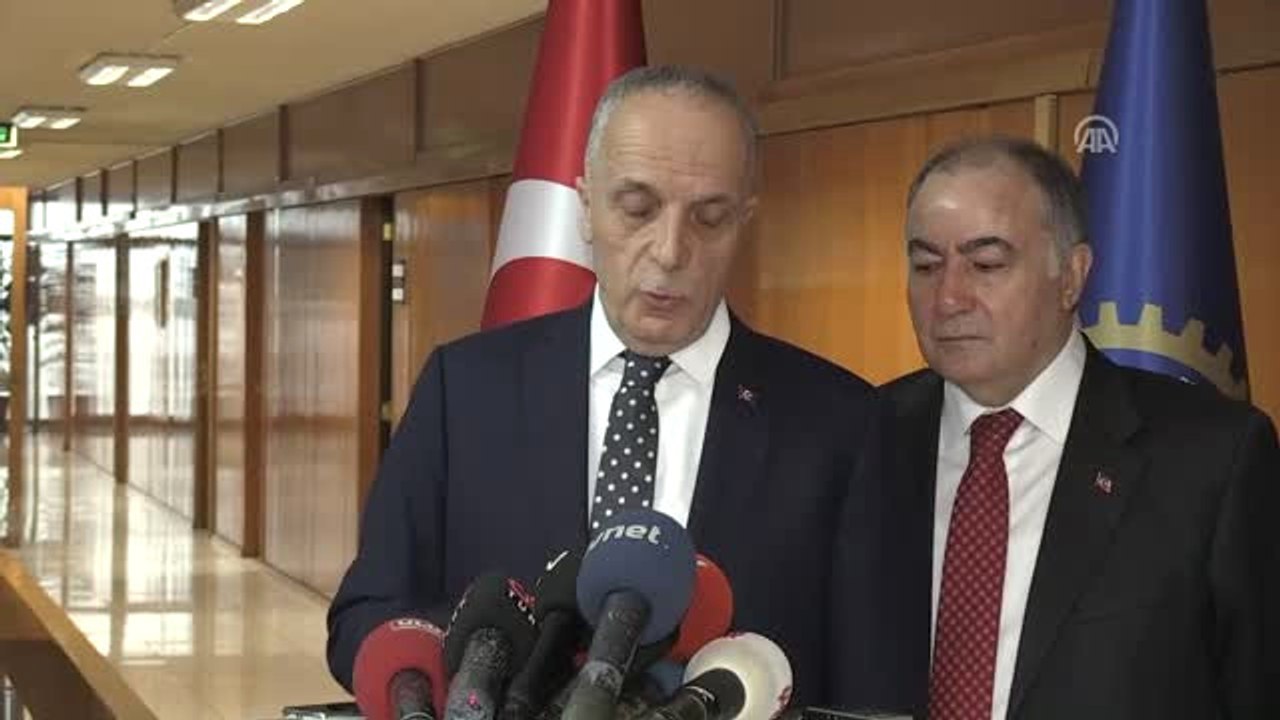 Türk İş Genel Başkanı Atalay - Sene Sonu Bitmeden Taşeron Meselesi de Kanunlaşmış Olacak"