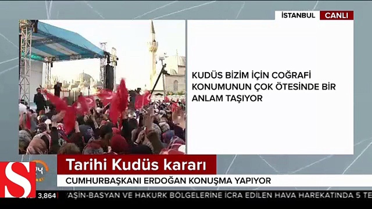 Cumhurbaşkanı Erdoğan'dan kritik Kudüs mesajı