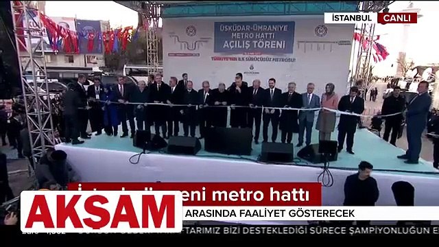 üsküdar, ümraniye 'sürücüsüz' metro hattı açıldı