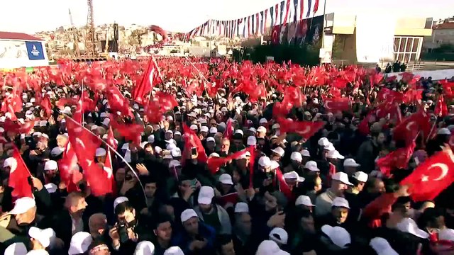 Üsküdar-Ümraniye Metro Hattı Açılış Töreni - Başbakan Yıldırım (1) - İSTANBUL