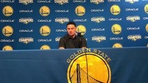 Klay Thompson Postgame Interview / Warriors vs Mavericks / Dec 14