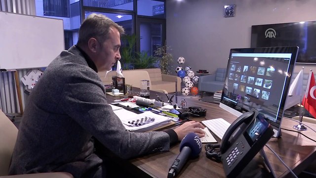 Beşiktaş Kulübü Başkanı Fikret Orman, AA'nın 'Yılın Fotoğrafları' oylamasına katıldı - İSTANBUL