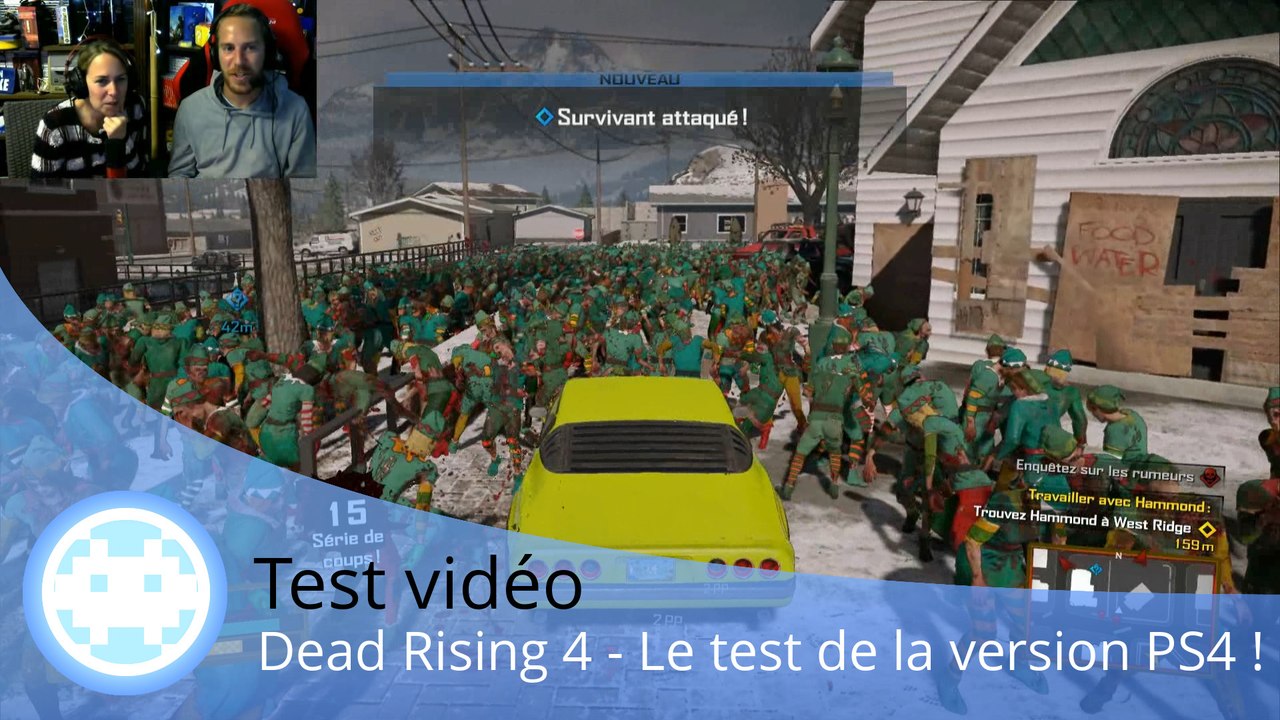 Test vidéo - Dead Rising 4 - Le gros paquet de Frank assure le fun sur PS4 !