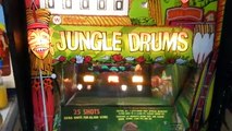 Williams Jungle Drums arcade shooting game.