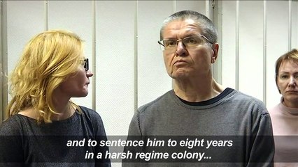 Putin's ex-minister gets 8 years over $2 mn bribe