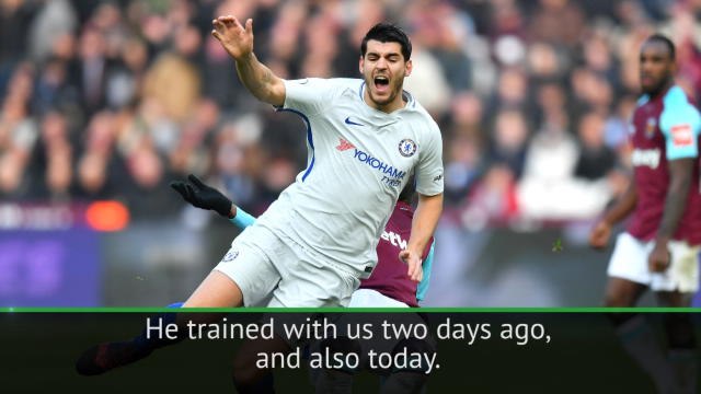 Morata 'in contention' for Chelsea return - Conte
