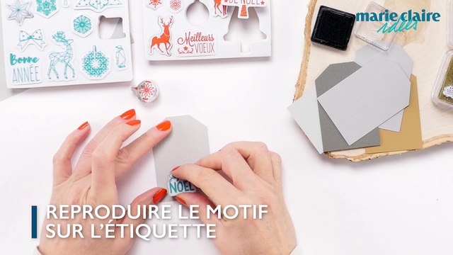 Faire des étiquettes cadeaux personnalisés