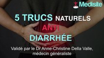 5 trucs naturels anti diarrhée