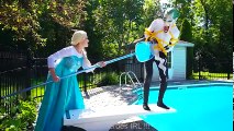 Frozen Elsa & Spiderman INDOOR CAMPOUT!! w Joker Mickey Mouse Fun Superhero Movie in real life | Superheroes | Spiderman | Superman | Frozen Elsa | Joker