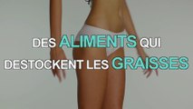 Top 3 des aliments qui déstockent les graisses