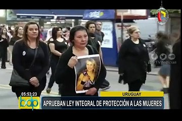 Uruguay: aprueban ley integral de protección a las mujeres
