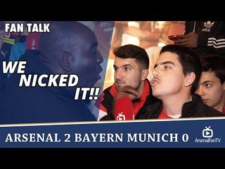 We Nicked It!!  | Arsenal 2 Bayern Munich 0