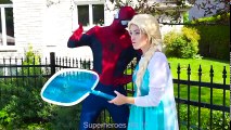 Frozen Elsa & Spiderman vs the WITCH & Joker w Spidergirl, the ghost, Vision Superhero Fun and | Superheroes | Spiderman | Superman | Frozen Elsa | Joker
