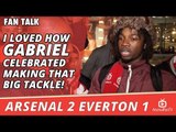 I Loved How Gabriel Celebrated Making That Big Tackle! (Lumos) | Arsenal 2 Everton 1