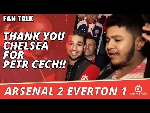 Thank You Chelsea For Petr Cech!! | Arsenal 2 Everton 1