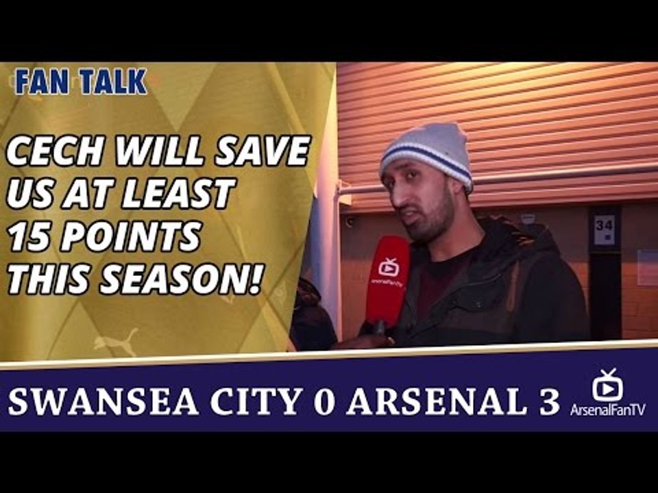 Petr Cech Will Save Us At Least 15 Points This Season!  | Swansea City 0 Arsenal 3