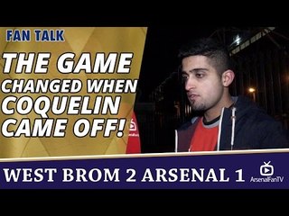 The Game Changed When Coquelin Came Off! | WBA 2 Arsenal 1