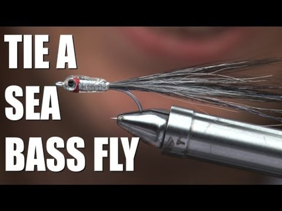 Fly Tying -  classic saltwater bass fly - how to tie it
