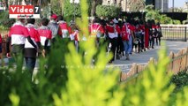 وقفة احتجاجية للأطفال بمركز شباب الجزيرة  ضد نقل السفارة الأمريكية للقدس