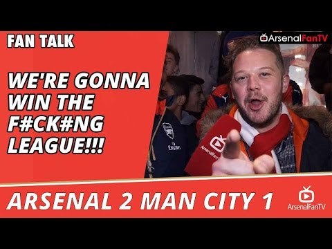 We're Gonna Win The F#ck#ng League!!! | Arsenal 2 Man City 1