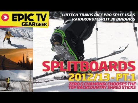 EpicTV Gear Geek: LibTech T Rice Splitboard & Karakoram Split 30 Bindings