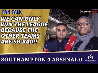 We Can Only Win The League Because The Other Teams Are So Bad!! | Southampton 4 Arsenal 0