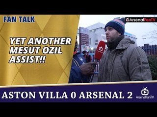 Yet Another Mesut Ozil Assist!! | Aston Villa 0 Arsenal 2