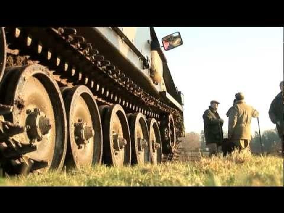 Partridge shooting with tanks