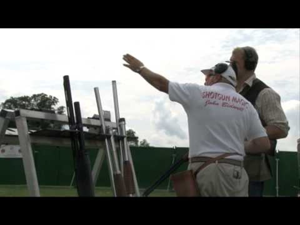 James Haskell learns shooting from John Bidwell