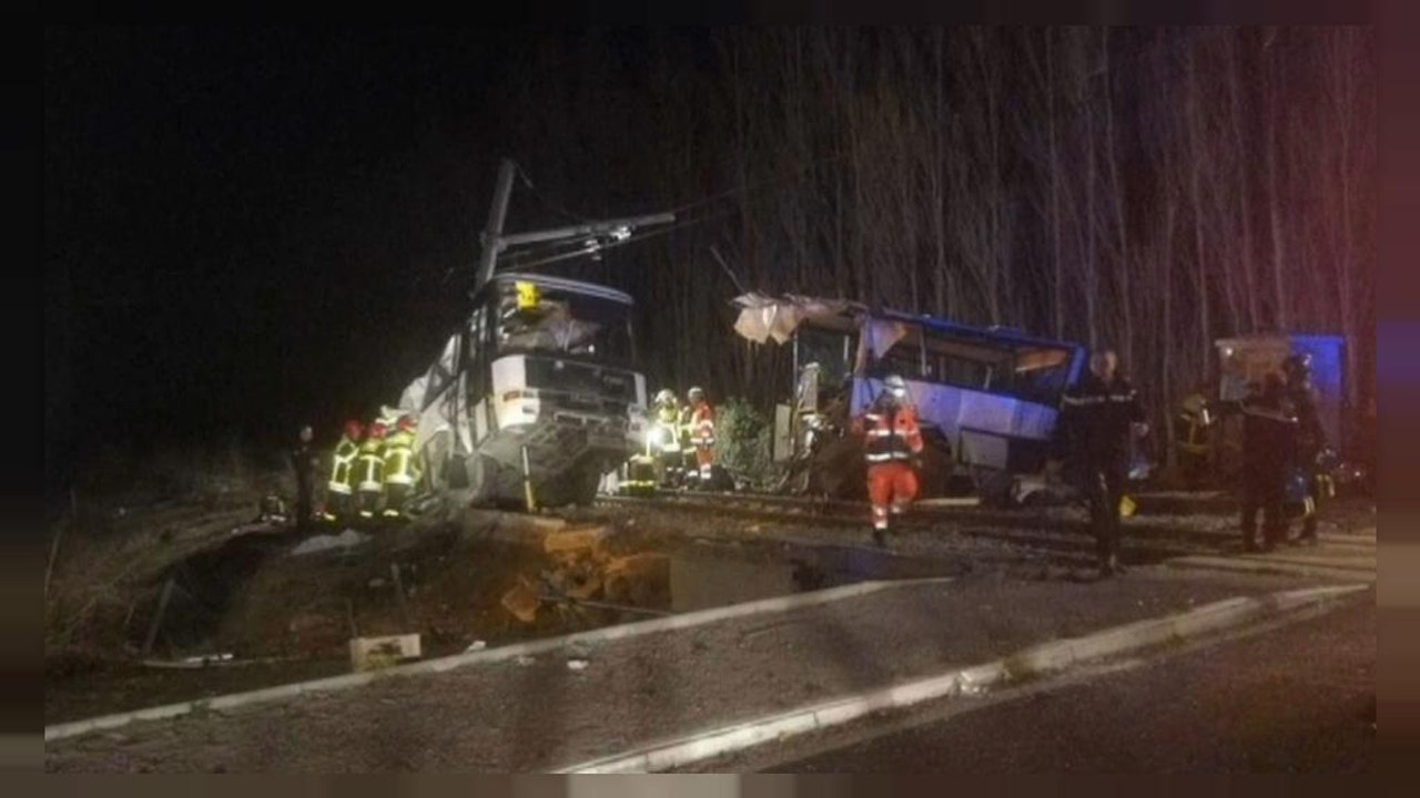 Busunglück in Frankreich: Opferzahl steigt