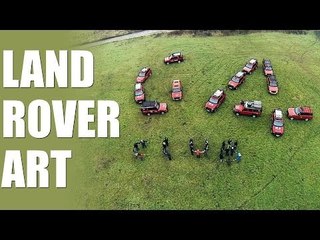 Schools Challenge TV - Land Rover art