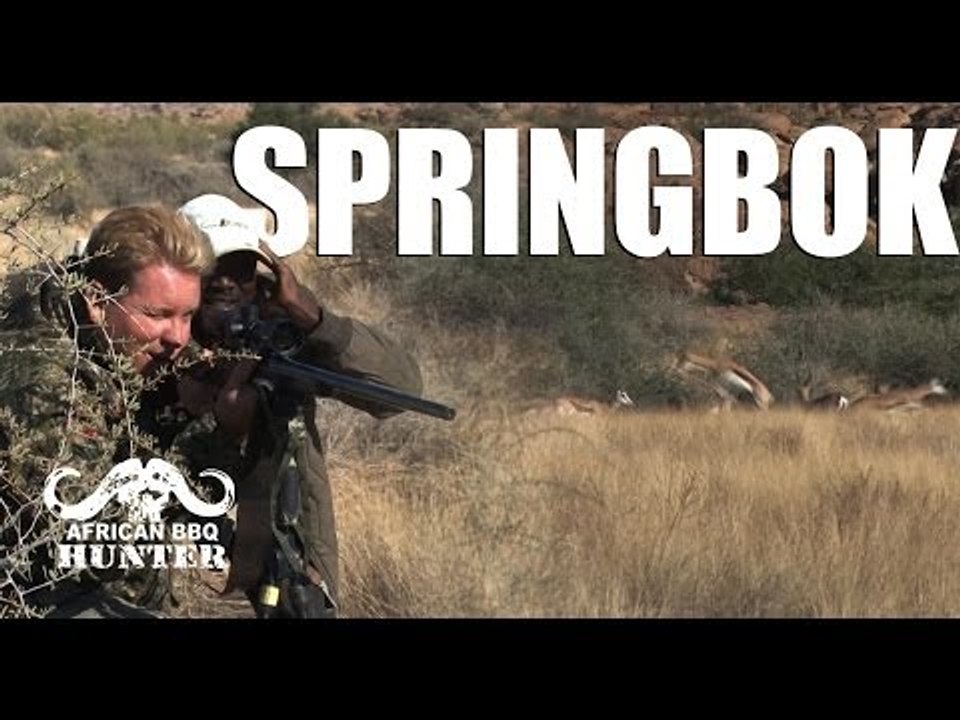 African BBQ Hunter - Springbok in Namibia