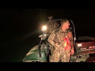 Lamping rabbits with Andy Crow and Mark Gilchrist