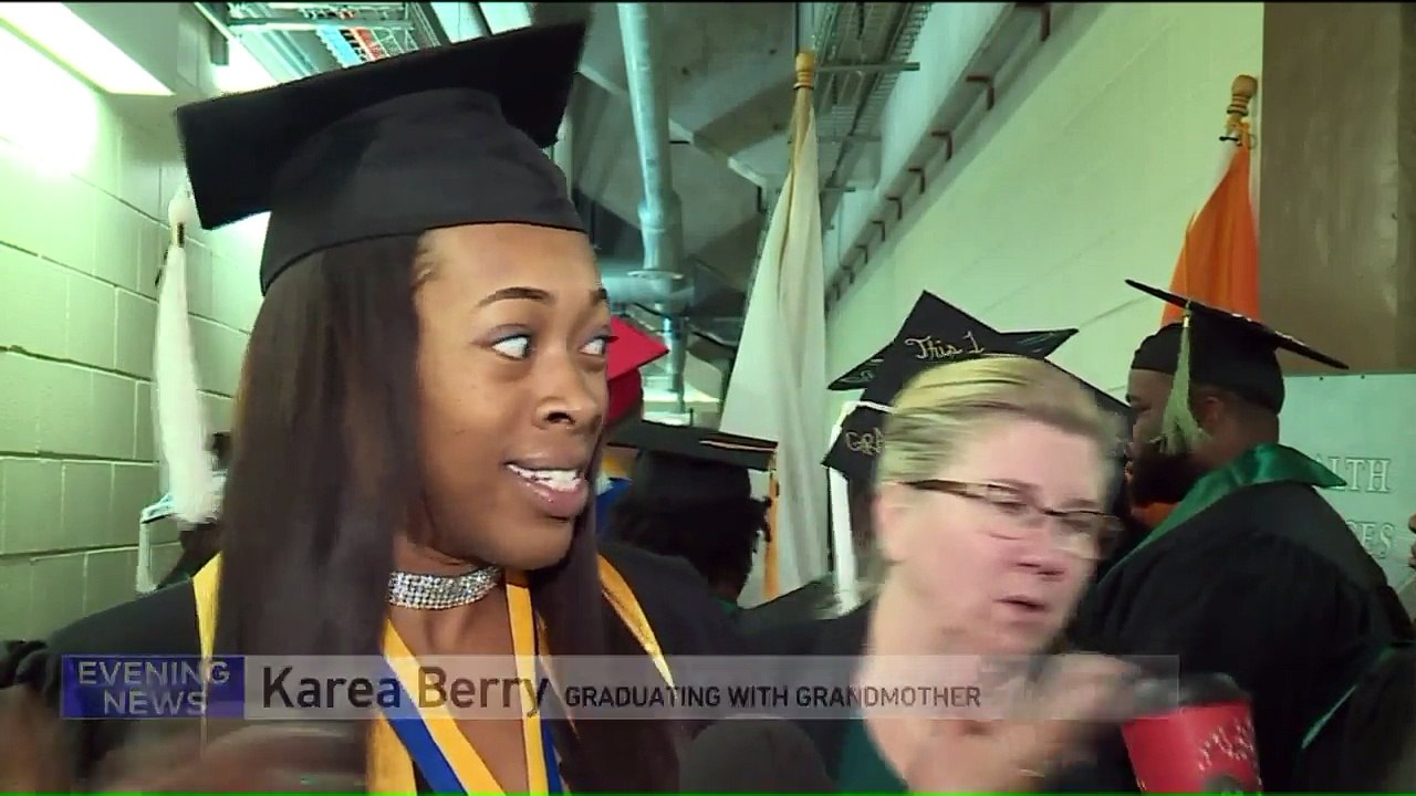 Student and Grandma Who Raised Her Graduate fro...