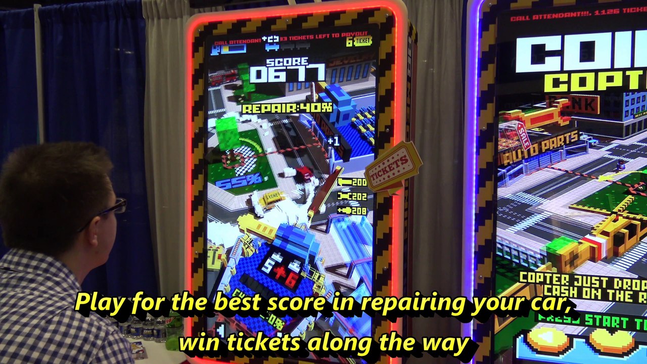 Car Mechanic Flipper Arcade by Magic Play - IAAPA 2017