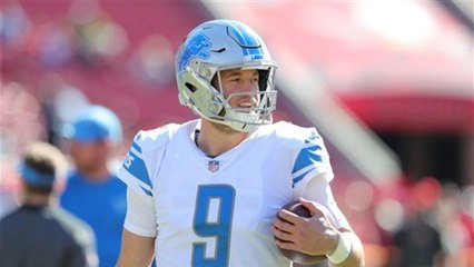 Spielman: Stafford 'is in my top 3' best quarterbacks