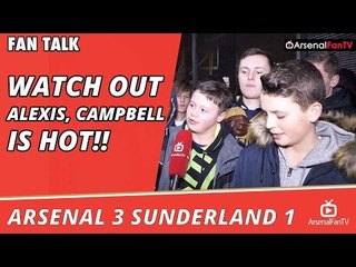 Watch Out Alexis, Joel Campbell Is Hot!! | Arsenal 3 Sunderland 1