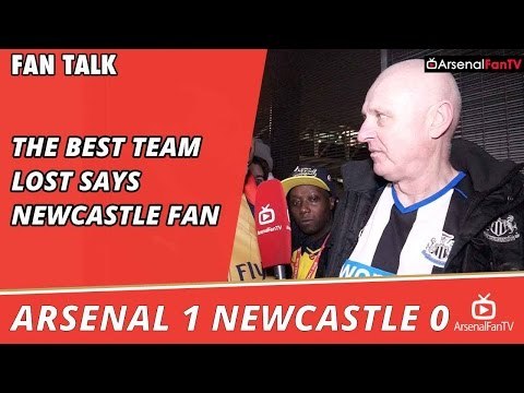 The Best Team Lost says Newcastle Fan | Arsenal 1 Newcastle 0