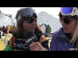 FWT Verbier Extreme 2013: snowboarder Sammy Luebke interview