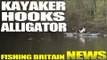 Kayaker Hooks Alligator - Fishing Britain NEWS