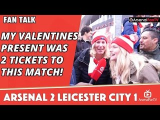 My Valentines Present Was 2 Tickets To This Incredible Match!  | Arsenal 2 Leicester City 1