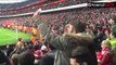 Fans Salute The Players After The Final Whistle | Arsenal 2 Leicester 1