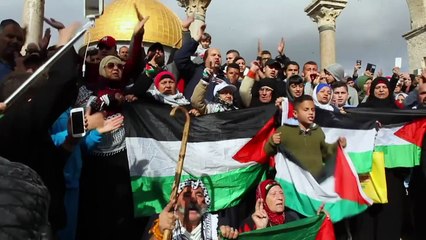 IDF use chemical spray to disperse Palestinian rioters