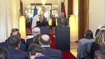 Fransa İçişleri Bakanı Collomb Arnavutluk'ta
