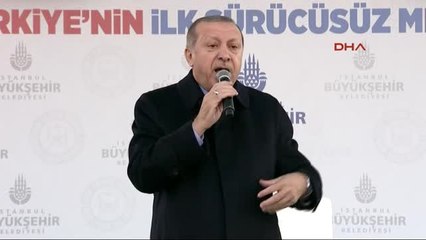 Cumhurbaşkanı Erdoğan'dan Metro Açılışında Ataşehir Açıklaması