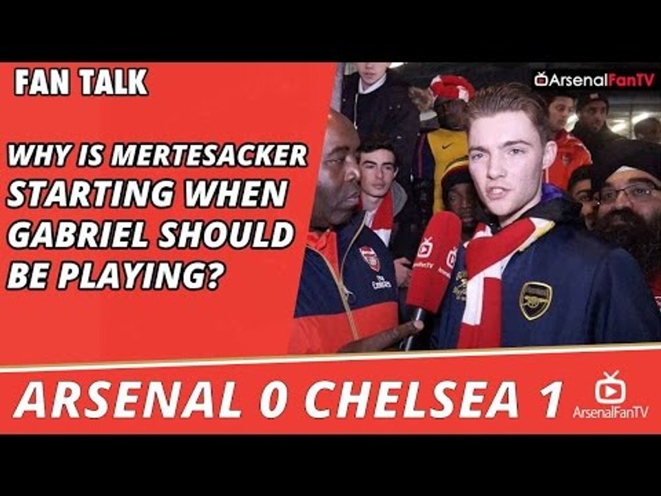 Why Is Mertesacker Starting When Gabriel Should Be Playing?  | Arsenal 0 Chelsea 1