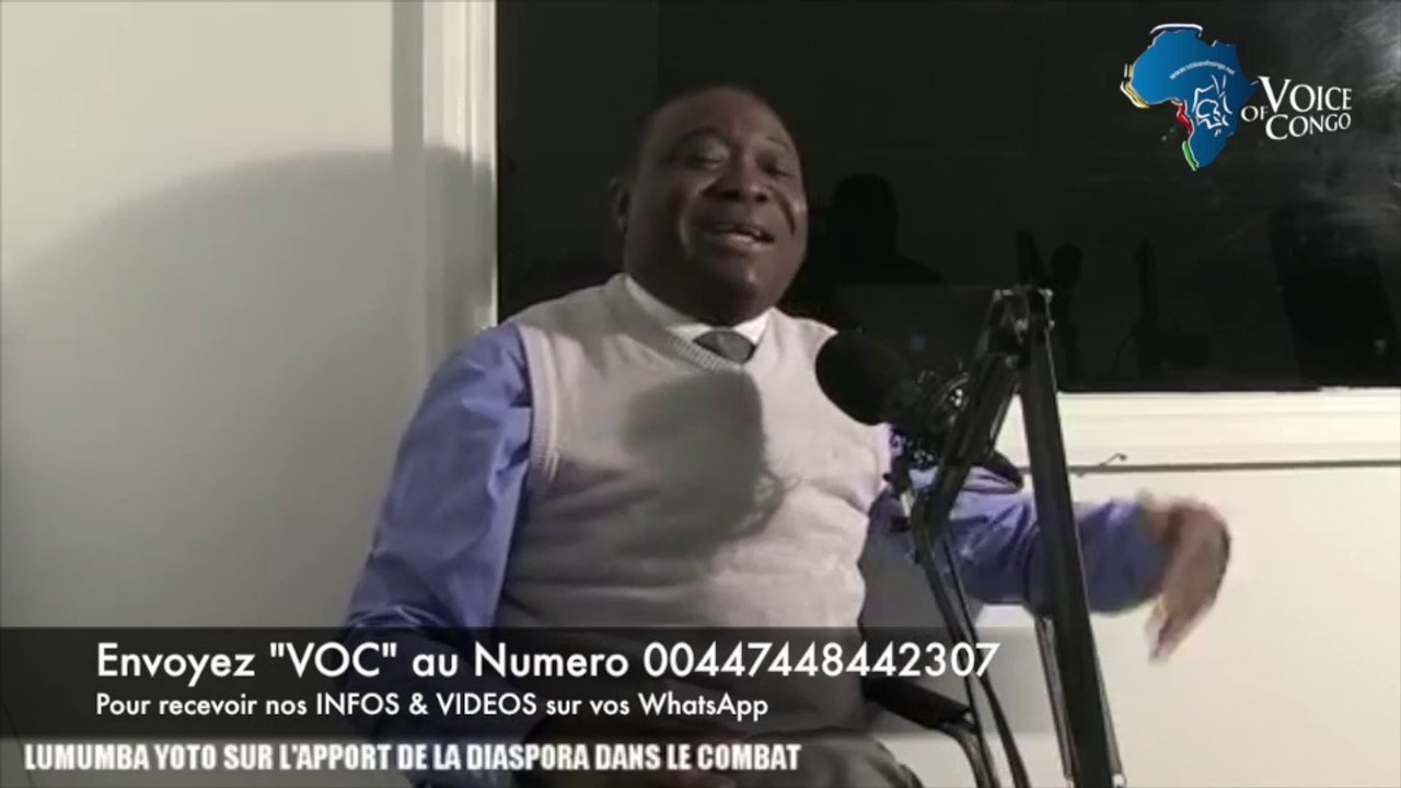 Enfin! LUMUMBA YOTO donne la Solution de la RESISTANCE pour faire partir “KABILA et ses Opposants Accompagnateurs”