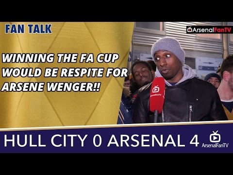 Winning The FA Cup Would Be Respite For Arsene Wenger!! | Hull 0 Arsenal 4